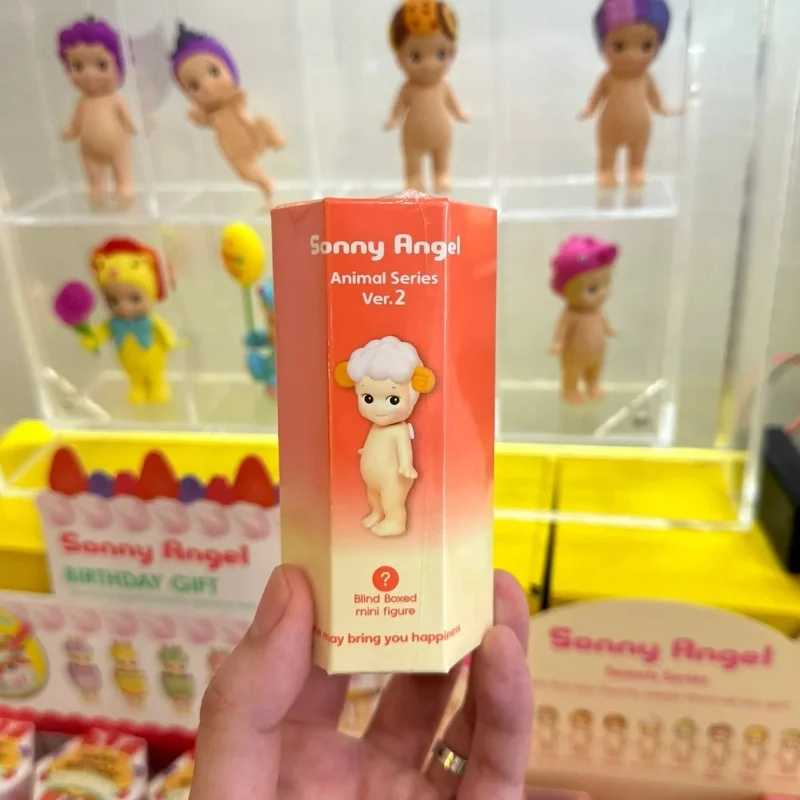 

2025 Hot Original Sonny Angel Animal.2 Series Blind Box Confirm Doll Cute Desktop Decoration Ornament Gift Box Decoration Models