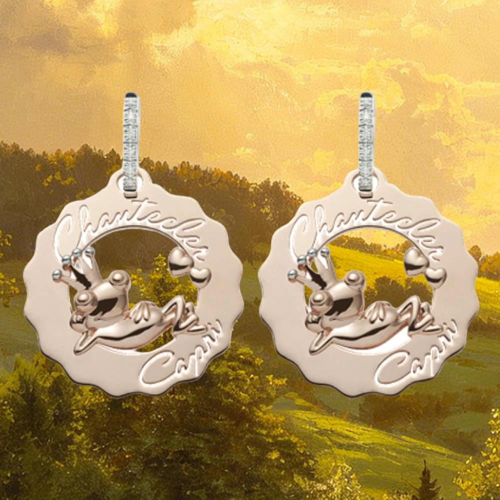

2026 Premium Chanteclers Earrings 925 Silver Gold Plated Luxury Lightweight Comfortable Wear