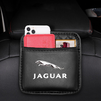 1PC Leather Car Seat Back Storage Box Bag Sticker Auto Accessories For Jaguar XF 250 X Type F Pace Xj X351 Xe S-Type Car Styling