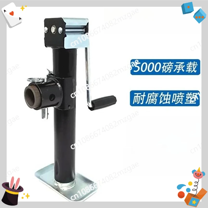 

Trailer Flat Jack 5000 Pounds RV Yacht Stand, Hand Foot Support Trailer Accessories