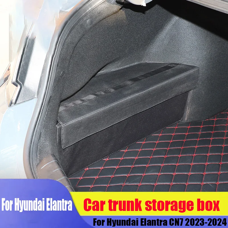 

For Hyundai Elantra Avante CN7 2020 2021 2022 2023 2024 trunk storage baffle storage box storage and finishing