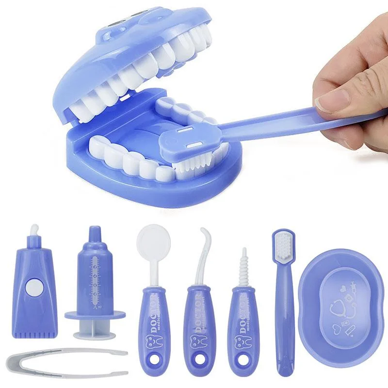 Educational Toys for Children Early Learning Doctors Role Play Kids Intelligence Brushing Tooth Teaching Aids