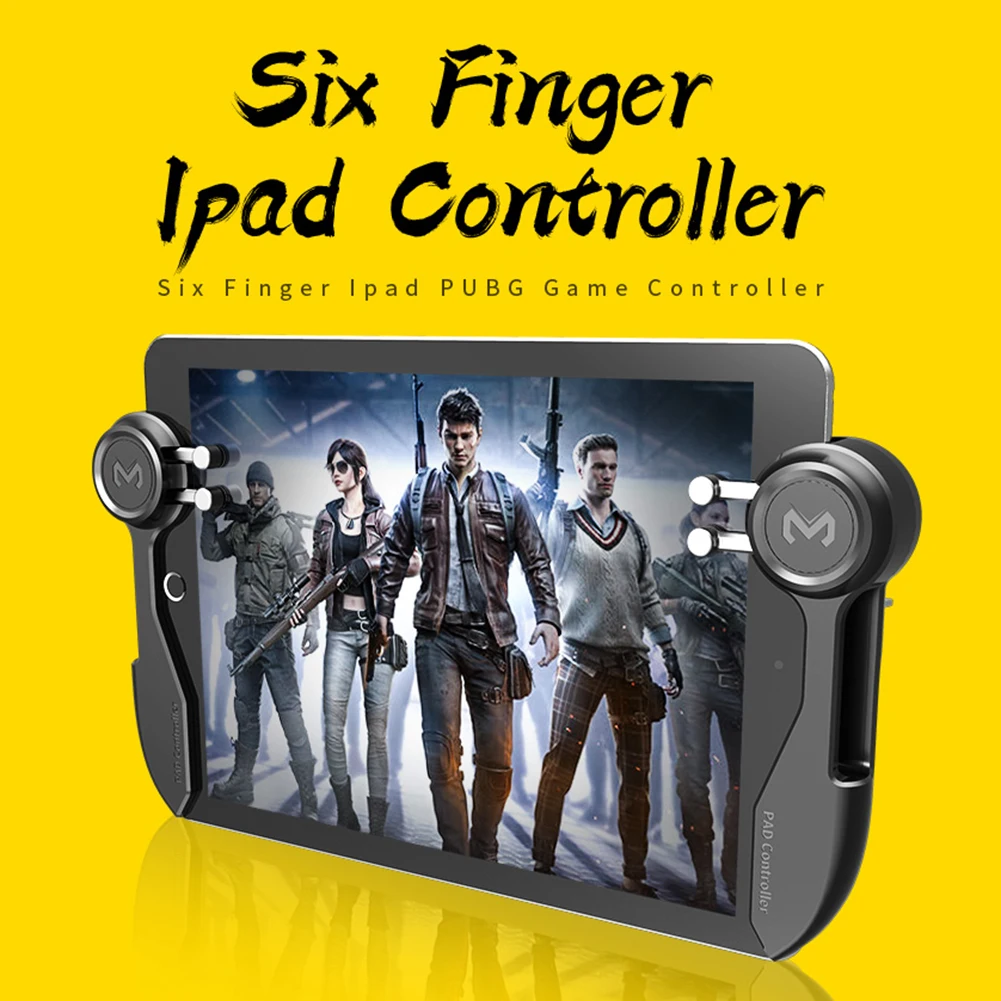مشغلات الألعاب اللوحية AKpad6K مع تشغيل بستة أصابع لتحسين أداء وتحكم PUBG