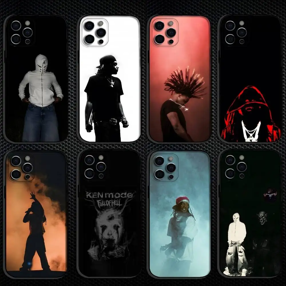 

K-Ken C-Carson Lost Files Phone Case For iPhone 16,15,14,13,12,11 Plus,Pro Max, Others Soft Black Cover