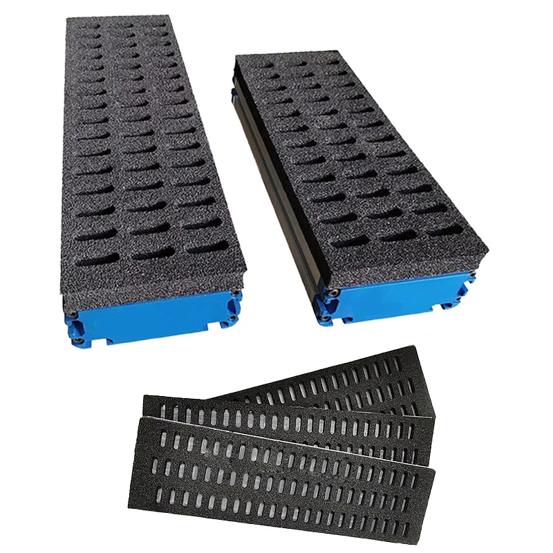 Integrated Strong Vacuum Suction Cup Cardboard Box Pneumatic Gripper Heavy-duty Long Strip Suction Tool Non-Marking Sponge