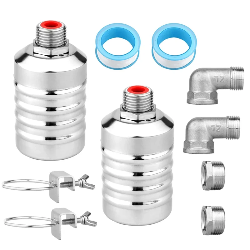 A74E-Float Valve For Water Tank Water Trough Float Valve For Fish Tank Swimming Pool Livestock Trough