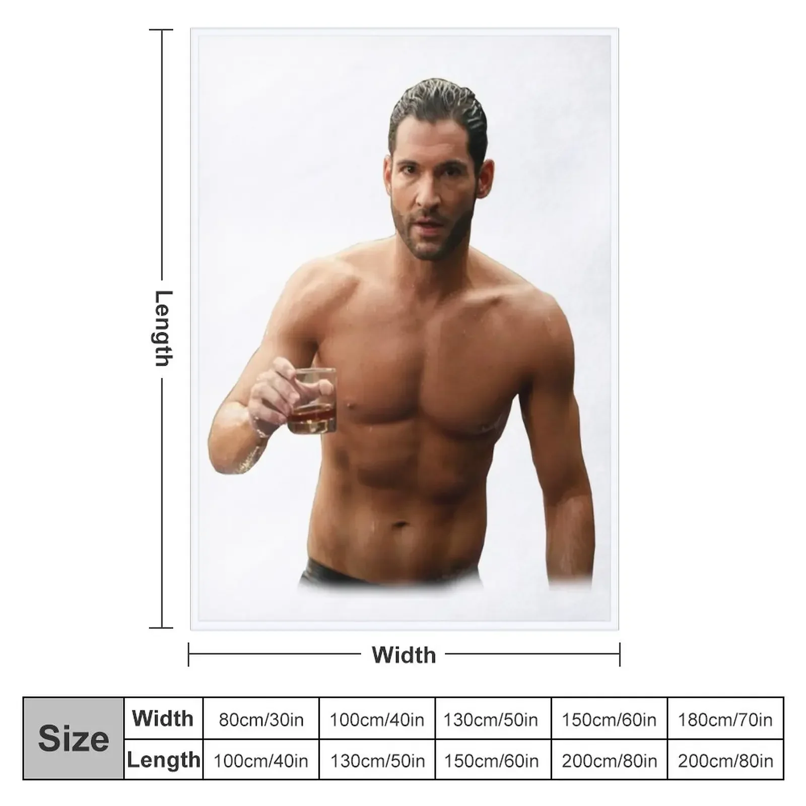 Tom Ellis Throw Blanket warm for winter Large Blankets