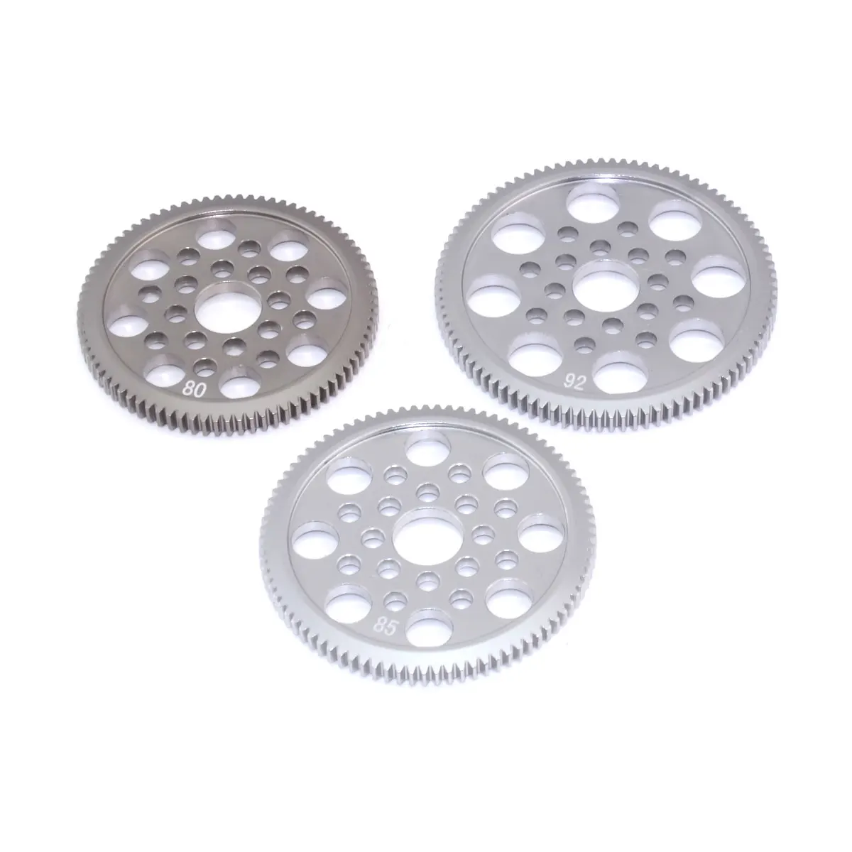 Metal 48P Spur Gear 92T 85T 80T Pinion 19T 20T 21T 22T 23T 24T 25T 26T -33T Motor Gears For Sakura R31 SCX10 AX10 Traxxas HPI