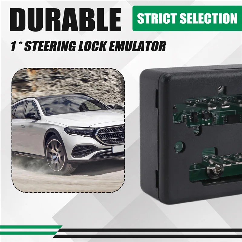 Emulatore di bloccaggio dello sterzo universale AA-1 pezzo con suono di blocco nero per Mercedes Benz ESL ELV per Sprinter Vito Crafte
