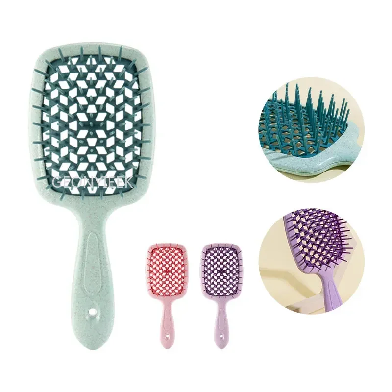 Wide Teeth Air Cushion Combs Women Scalp Massage Comb Hair Brush Hollowing Out Hairdressing Tool Drop Shipping