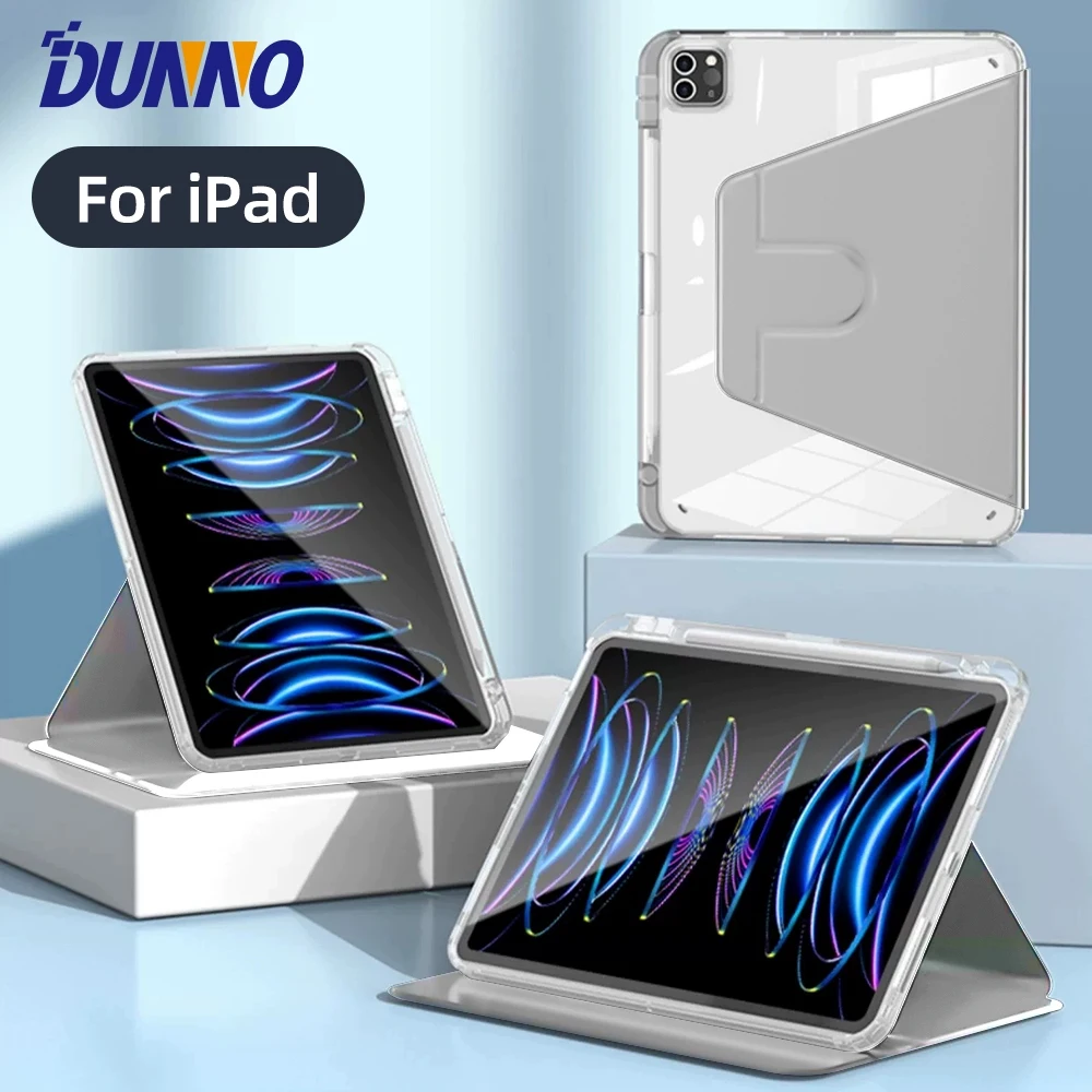 

For iPad 10th Gen 10.9'' Case for Pro 11/12.9 iPad Mini 6 8.3'' 5th 6th 9.7'' Air 4/5 10.9'' 7th 8th 9th 10.2'' Tablet Cover