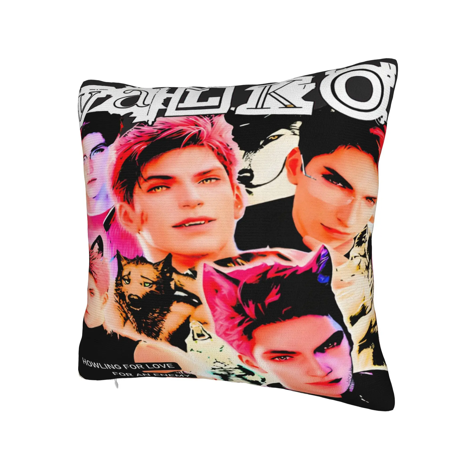 Game V-Valko L-Love and Deepspace Pillow Case  Morden Pillow Cover Custom Pillowcases For Living Room Chair