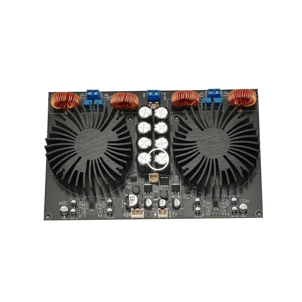 TPA3255 Digital Class D Dual-Core High Power 2.0 Amplifier Board (Heatsink Model) 600W+600W