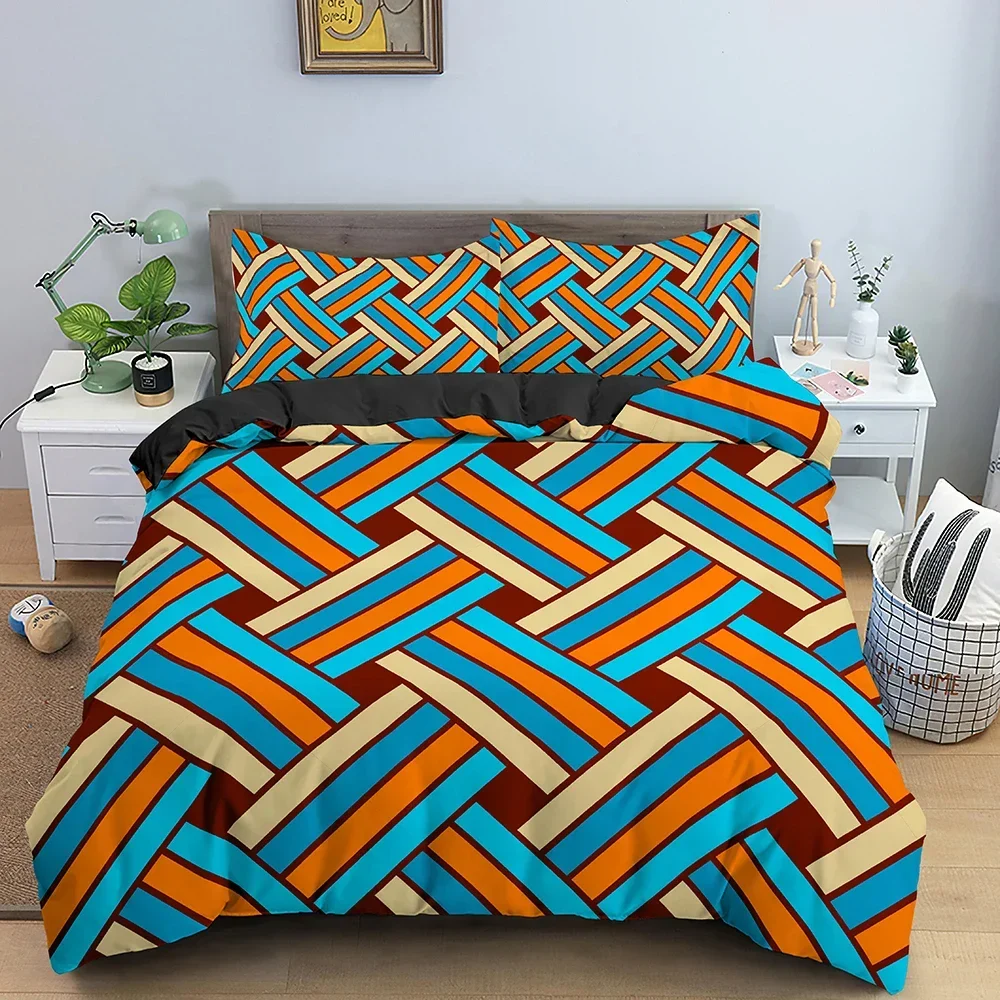 

Star Single Comfortable Duvet Quilt Cover Pillowcase Bedding Set Children Bedroom Decoration Home Textile