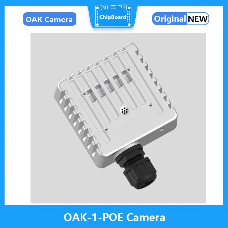 OAK-1-POE Machine Vision Camera OpenCV Industrial Inspection Identification Waterproof and Dustproof Development Kit