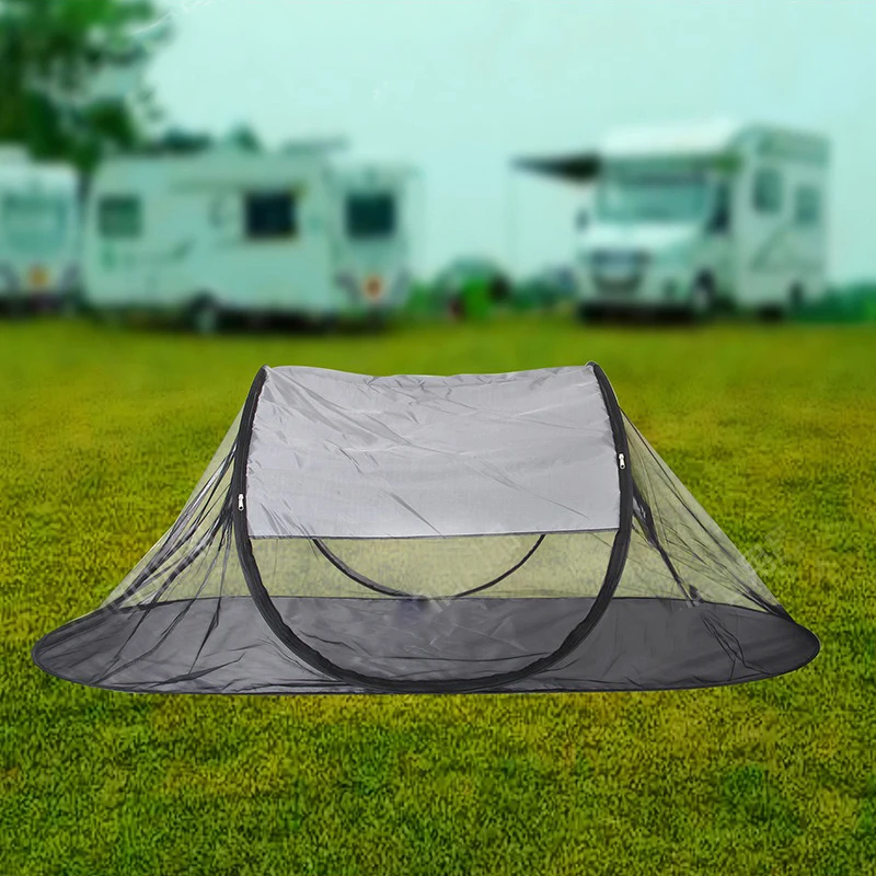 Sommer-Sonnenschutz-Zelt im Schiffsdesign, handwurfbares Moskitonetz, Outdoor-Campingzelt, Moskitonetz-Abdeckung, faltbarer Moskito-Sonnenschutz – Detail 2