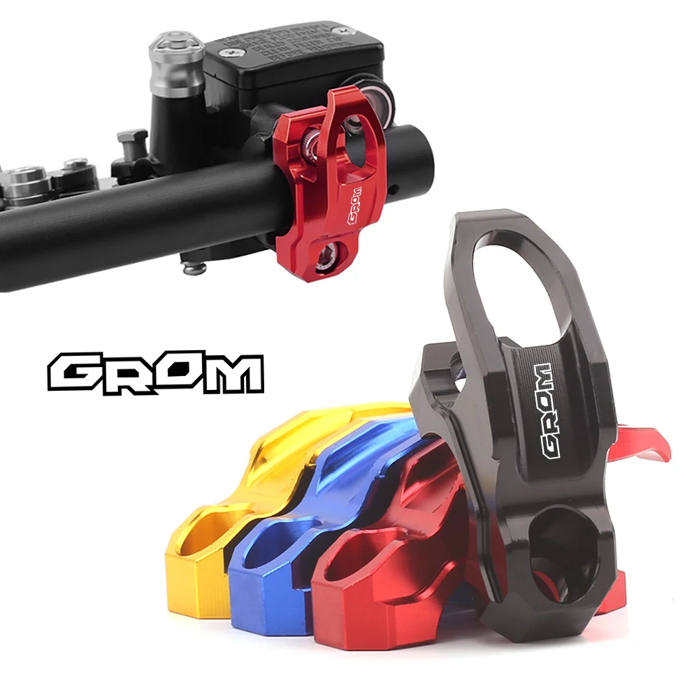 

Для Honda MSX125 MSX125SF Grom MSX 125 мотоциклетный главный тормозной цилиндр, сумка, зажим, держатель, крючок для шлема, аксессуары для крепления