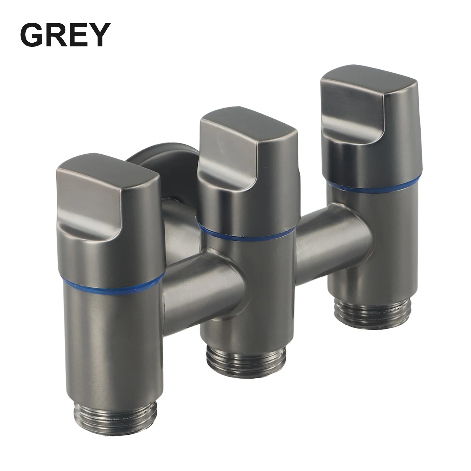 

Three-way Water Injection Angle Valve Inlet And Three-outlet Angle Valve Three-way Multi-function Diverter Valve Water Tap
