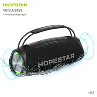 HOPESTAR H53 Hi-fi Stereo Wireless Subwoofer Outdoor IPX6 Waterproof Sound Column USB Bluetooth Speaker 35W Super Bass Boom Box