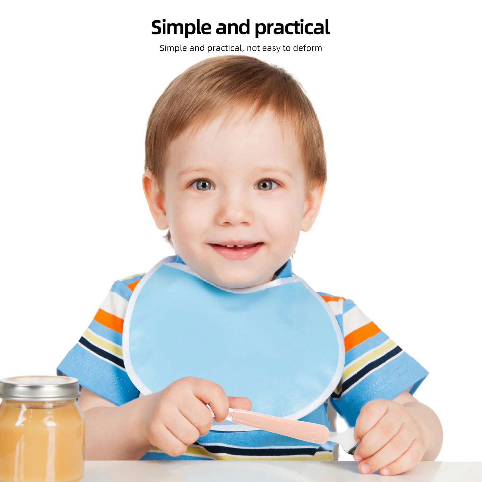 

Детская фруктовая грязь, силиконовая соскабливание, зубчатая ложка для фруктов цитрусовых, лопаточка, прочный двусторонний круглый дизайн, легко носить с собой