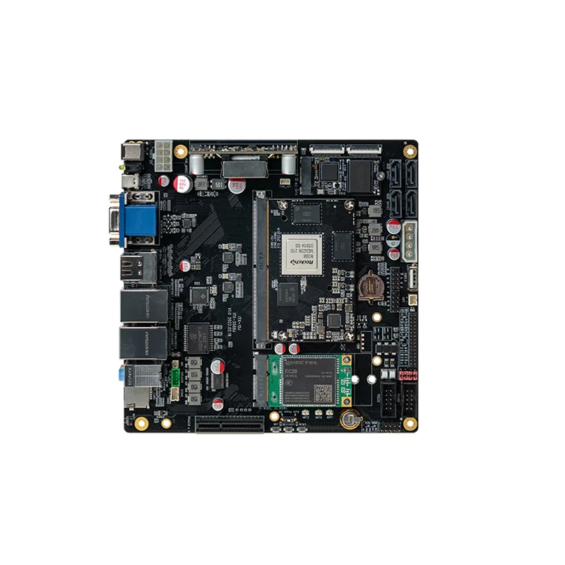 Rockchip RK3588 Mainboard 8K AI Mini 8-Core 64-Bit Processor MotherBoard WiFi6 5G 6.0Tops NPU Edge Computing Ultra  RK3568