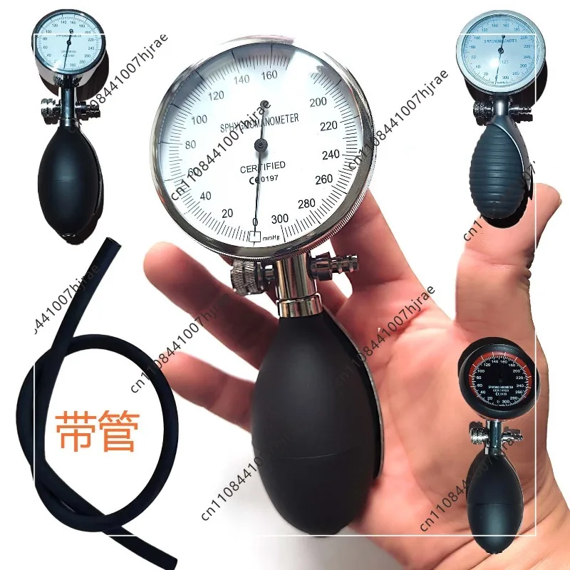 Portable Gas Pipeline Pressure Gauge Air Tightness Leak Test Manometer Gas Pipe Leak Detector with Fittings