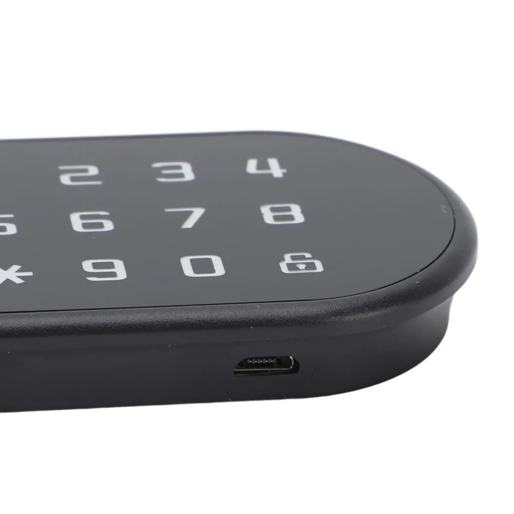 Durable Zinc Alloy Cabinet Password Lock Keyless Card Unlock Cabinet Lock Drawer Lock Locker