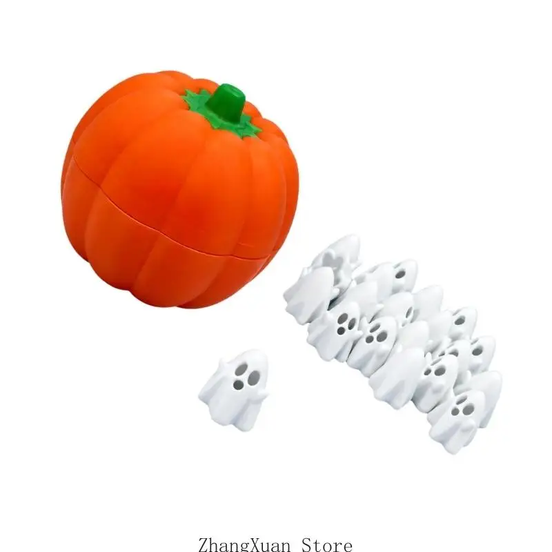 Halloween-Geistfiguren und geriffelter Behälter Set für saisonale Partys, 3 x – Detail 2