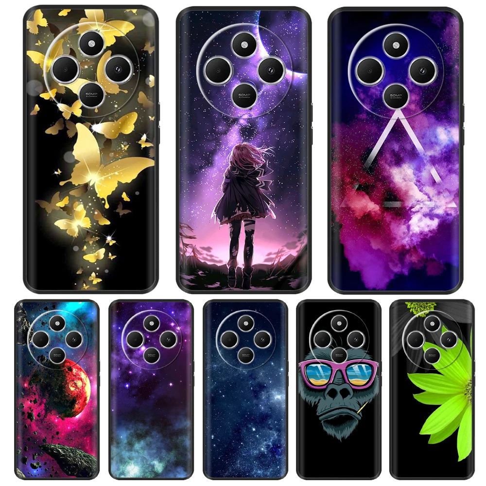 

For Redmi 14C 4G Case New Luxury Painted Cover Soft Silicone Phone Case For Xiaomi Redmi 14C Redmi14C 14 C Fundas Coque Bumper