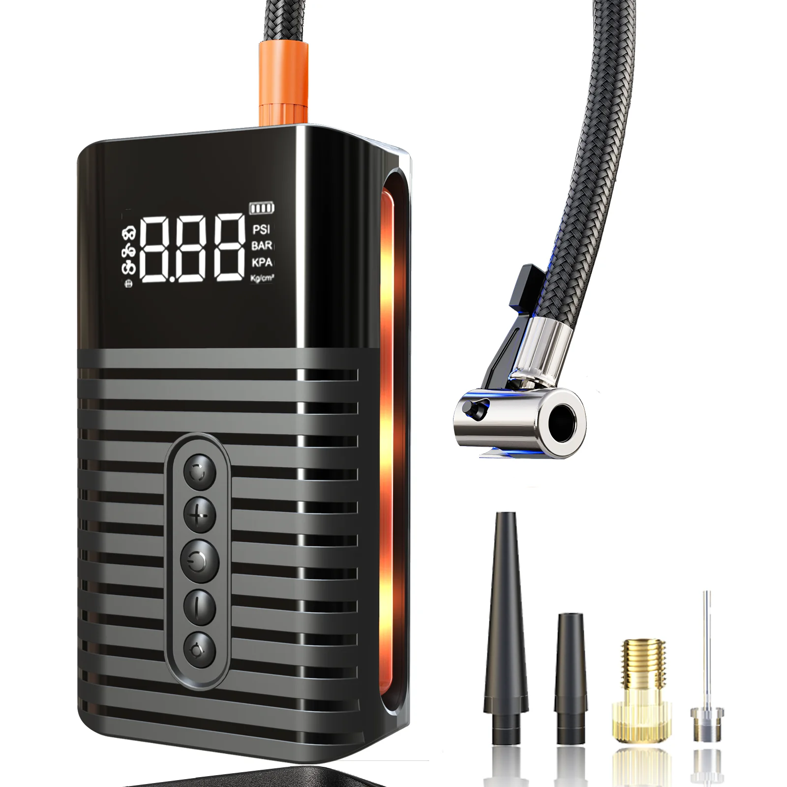 

Wire&Wireless 2In1 With 6000Mah Battery Tire Inflator Air Compressor Small 12V Dc Air Pump Air-Compressor Inflatable