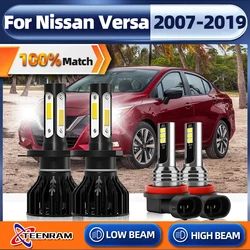 High quality 240W H4 Canbuus LED Headlight Bulb 6000K Turbo Replacement Auto Lamp for NISSAN Versa 2007-2015 2016 2017 2018 2019