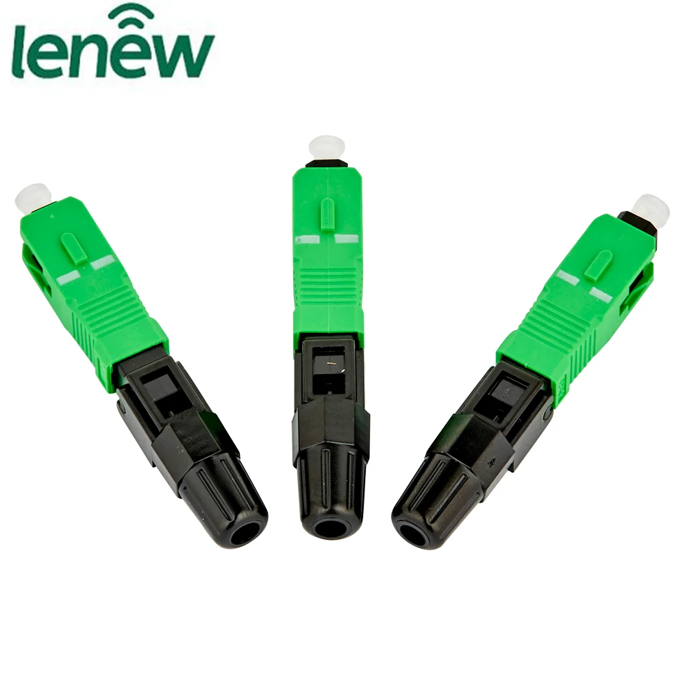 FTTH Telecommunications Quick Assembly Fast Fiber Connector