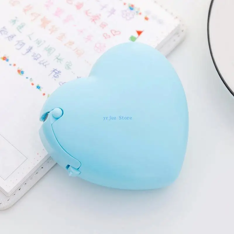 

583D Candy Color Donuts Tape Dispenser with Tape Masking Tape Storage Desk Accessories for Office or School Supply