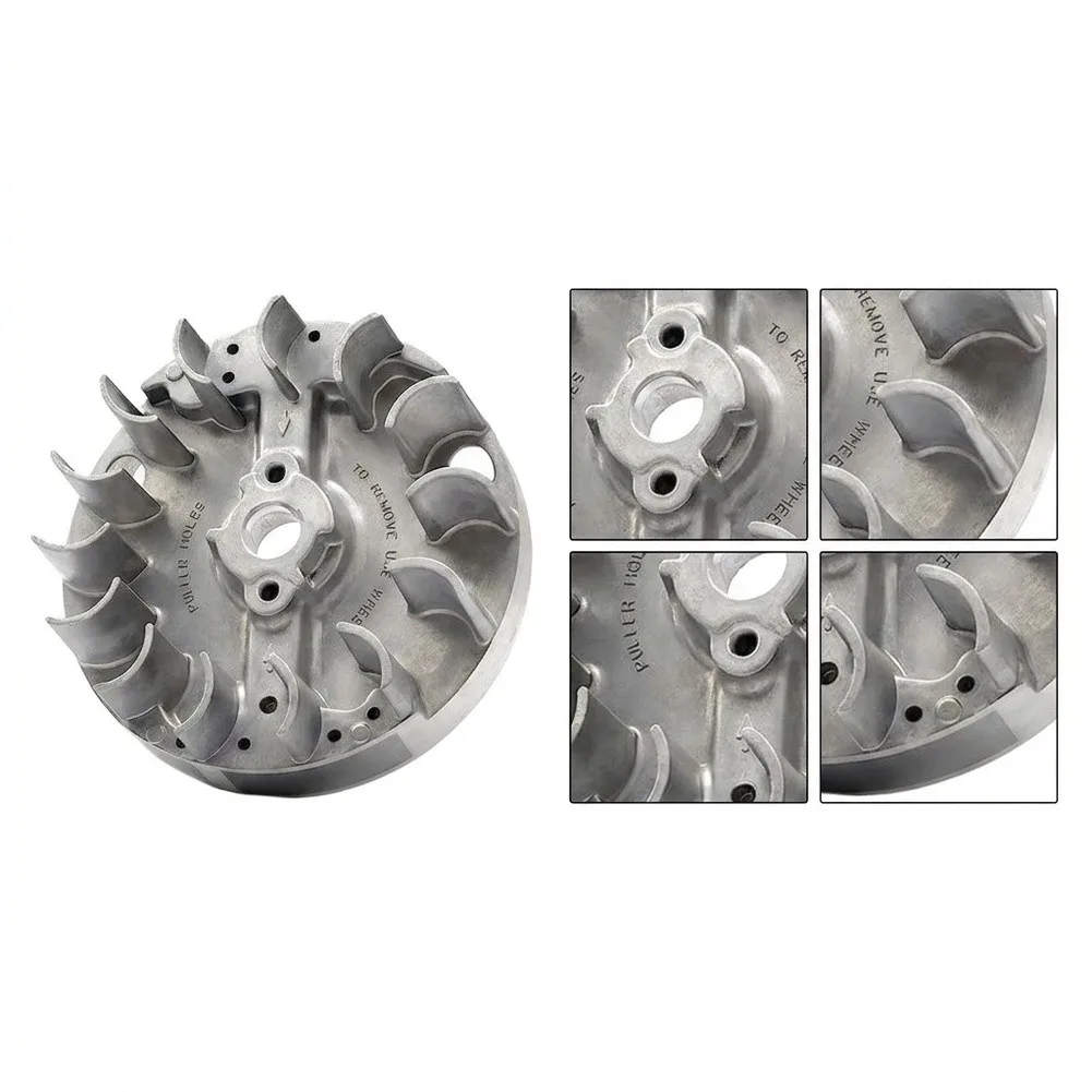 Small Engine Part 590544 Flywheel Machining Steel Construction Precision Engineered High Performance Flywheel Flywheel