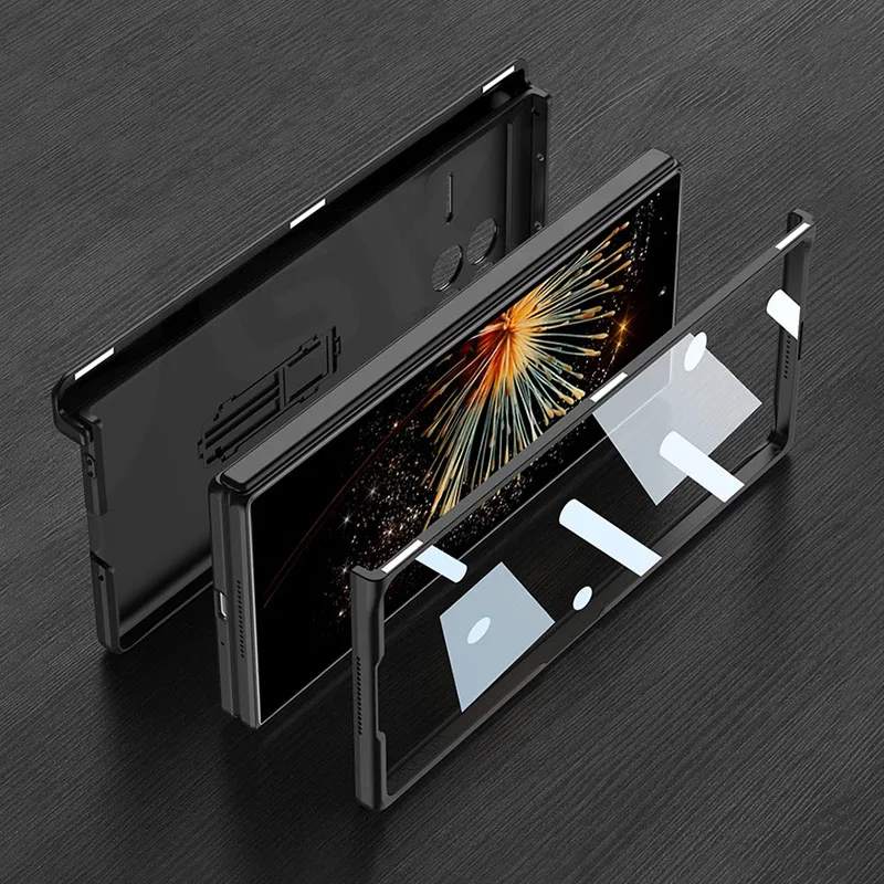 For Xiaomi Mi Mix Fold 3 Case Magnetic Hinge All-included Protective Cover Shockproof Hard Case For Mix Fold3 With Screen Glass