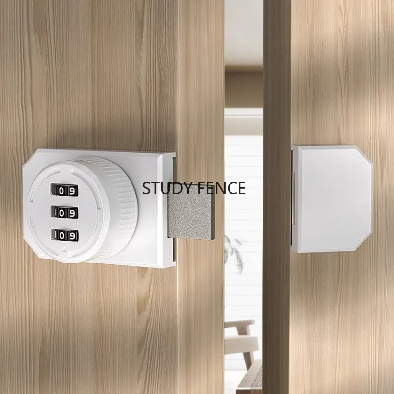 

Металлический замок с паролем, дверная защелка для спальни, противоугонный замок, замок для двери шкафа, пряжка, фурнитура, аксессуары, установка винта