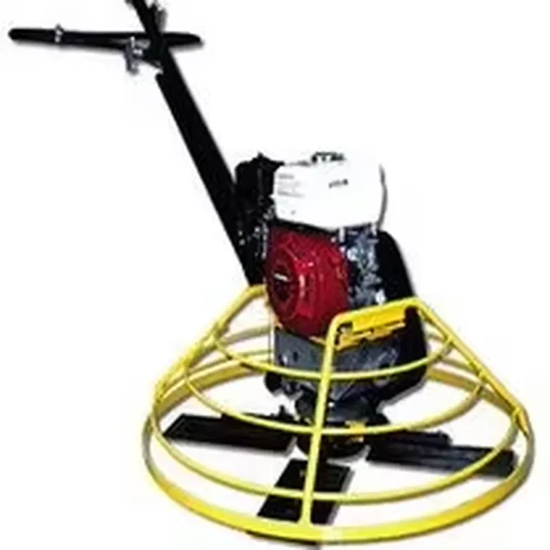 Concrete Power Trowel Road Finishing Machine High Efficiency Pavement Flooring Trowel Machine Hand Push Concrete