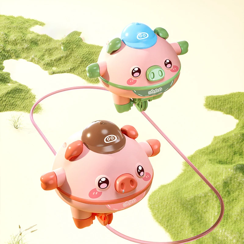 Novelty Tightrope Walking Tumbler Cute Balance Pig Toy Gyro Piglet Pig Walking Tightrope For Kids
