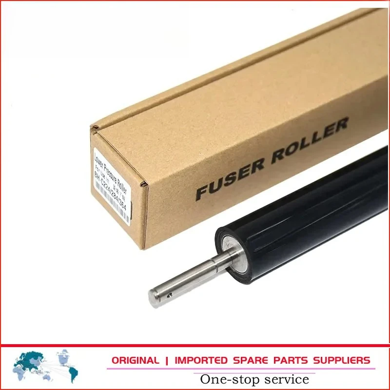 1X OEM Pressure Roller A161R71811-Lower Fuser Sleeved Roller For Konica Minolta Bizhub C224 C284 C364 C224e C284e C364e
