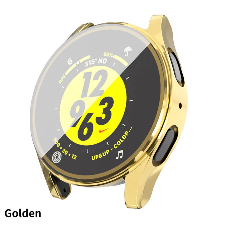 2PCS suitable for Samsung watch protective case TPU all inclusive 40mm/44mm series protective cover