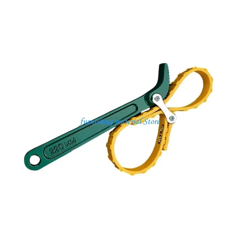 Y5GD Adjustable Strap Opener Chain Oil Filter Belt Wrench Puller Spanner Cartridge