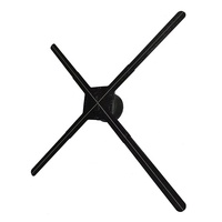 3d Hologram Advertising Fan Holographic Projector 3d Hologram Display Interactive Projection 65cm 3d Hologram Fan