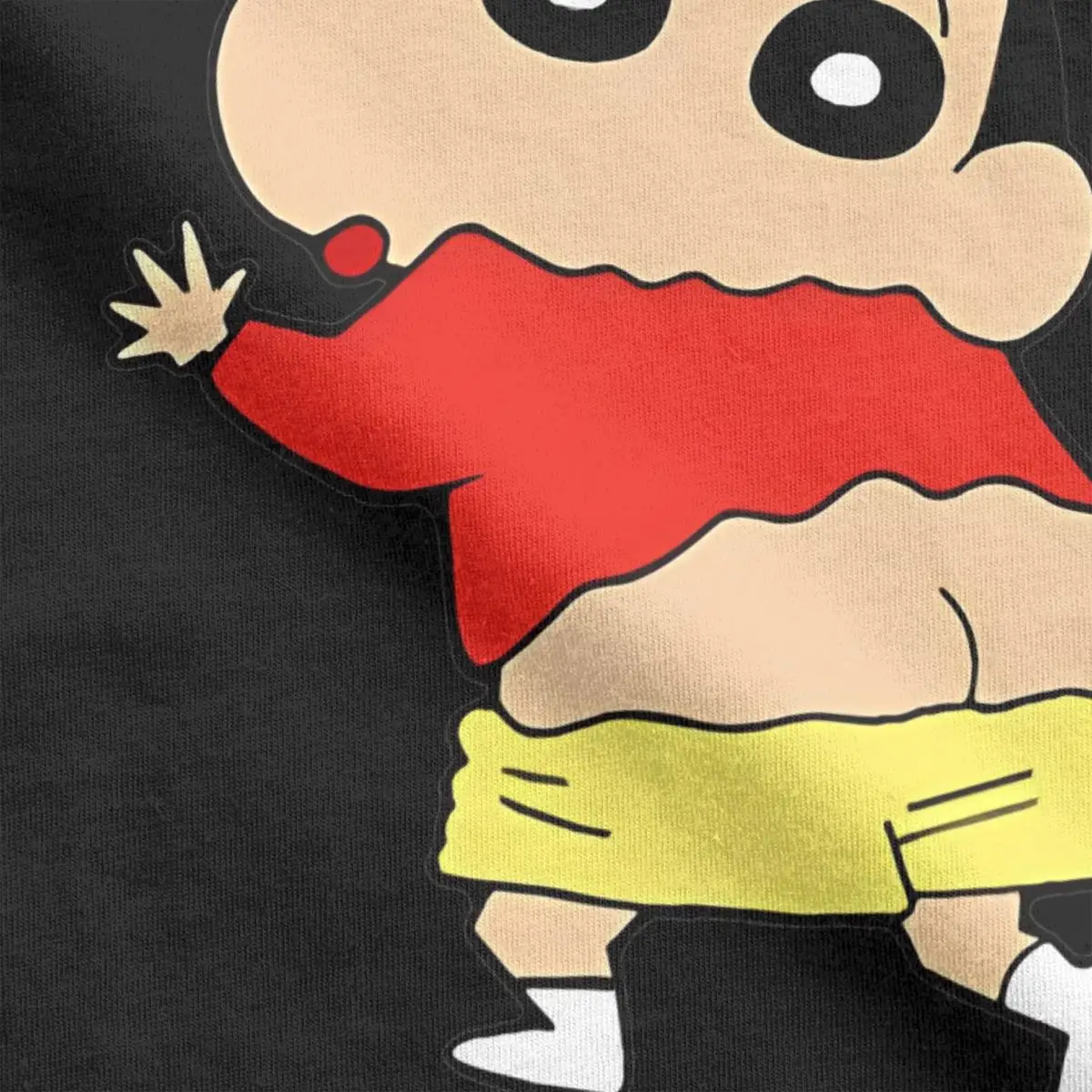 Crayon Shin Chan Men T Shirts Anime Cartoon Hipster Tees Short Sleeve Crew Neck T-Shirt Cotton Gift Clothing