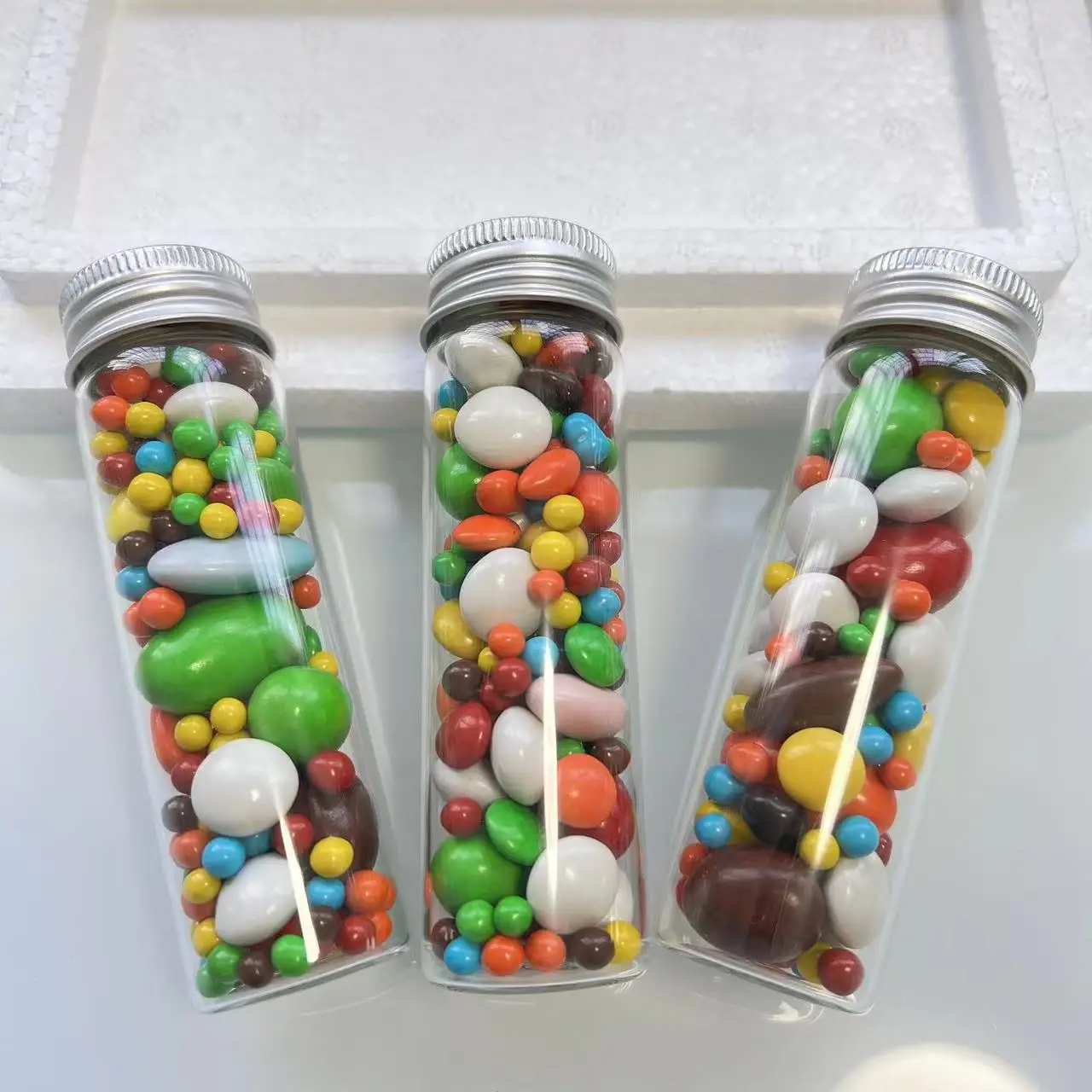 

12/21 шт., 50 мл герметичные кухонные бутылки с пожеланиями с алюминиевыми крышками, 30x100 мм, стеклянные пробирки, специи, сообщения, заметки, сделай сам, декор, сухая еда