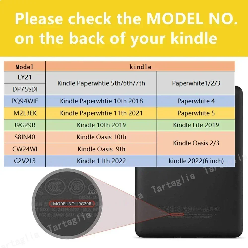 Pelindung layar kaca Tempered untuk 2022 Kindle paperwhite11th 10 th generasi ke-8 Tablet pelindung E-book Film M2L3EK