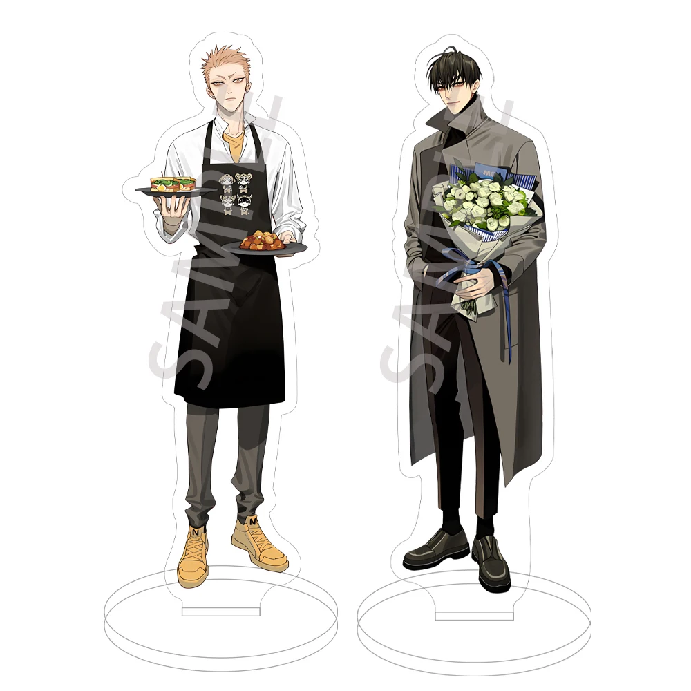 BL: Anime 19 Days 15cm Acrylic Figure Stand Model Toys Old Xian Hetian Jian Yi Character Desk Decoration Cosplay Fans Collestive