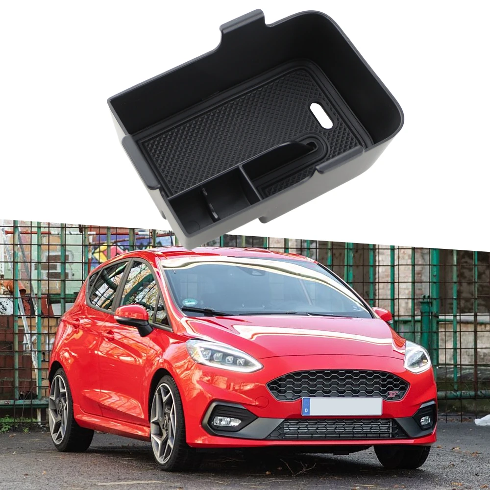 لفورد فييستا MK8 بوما 2017 - 2024 مسند الذراع صندوق صينية تخزين وحدة التحكم المركزية حامل تستيفها لوحة المنظم الملحقات الداخلية #1