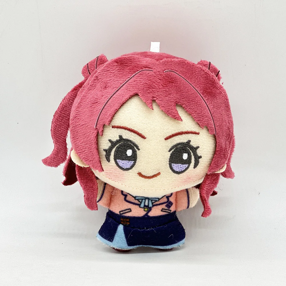 12cm School Idol Master Plush Cartoon Anime Plushie Ume Hanami Hiro Shinosawa Stuffed Figure Model Room Decor Toys Doll Kid Gift images - 6