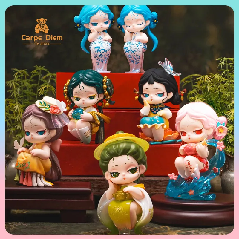 

Linglong Summer Intent Blind Box The Return Date Series Mystery Boxes Креативные коллекции кукол для красивых девушек для друзей Модель игрушки