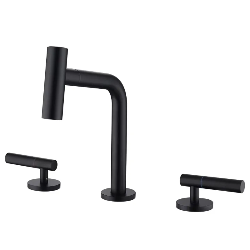 

Chrome Pull-Out Bathroom Faucet for Sink Basin Faucets for Bathroom